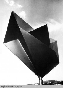 Esplosione vitale, 1978 Ferro, cm 70